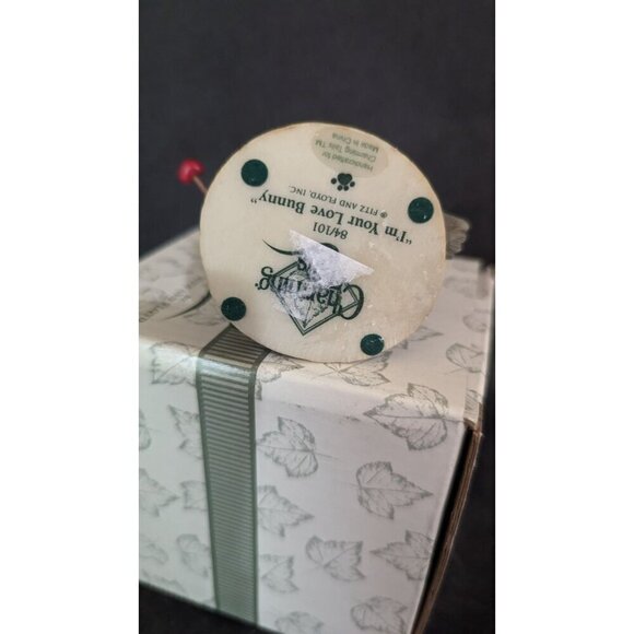 Charming Tails  I'm Your Love Bunny - Boxed Fitz & Floyd  Height: 3 in figurine - Picture 9 of 10